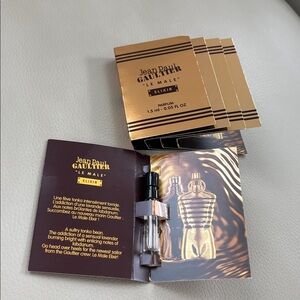 Jean Paul Gaultier Le Male Elixir  Perfume samples ( 5 samples )
